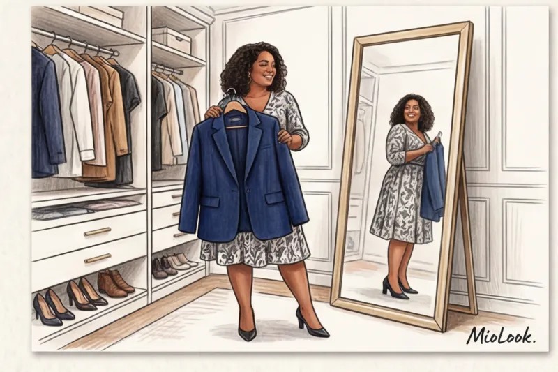 Многослойность для полных: как сочетать вещи и не казаться больше - 7