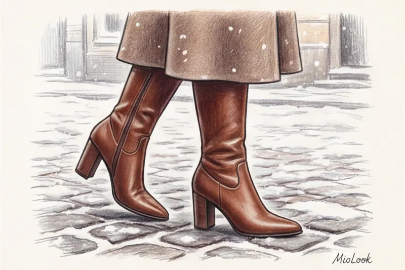 Зимний образ на свидание: как выглядеть привлекательно и не замерзнуть - 5