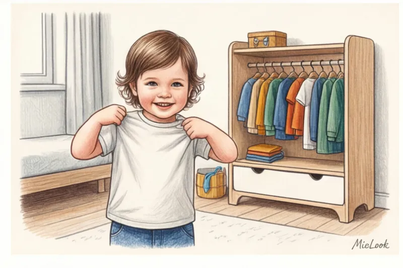 Капсульный гардероб в детский сад: список вещей и правила составления - 7