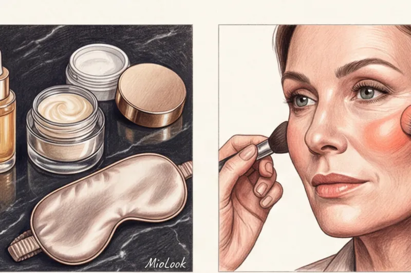 Вечерний возрастной макияж: как выглядеть роскошно и элегантно - 2