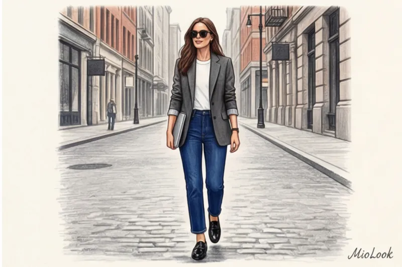 Прямые джинсы: вечная база и основа капсульного гардероба - 3