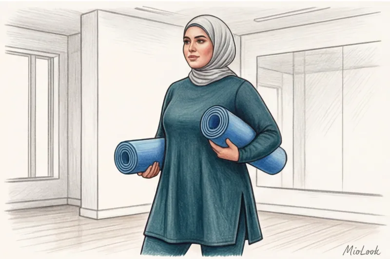 Спортивная одежда Plus Size для скромных девушек: комфорт и уверенность в себе - 8