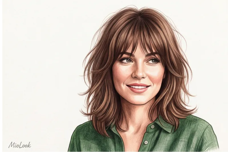 Челка, которая молодит: как подобрать идеальную форму - 3