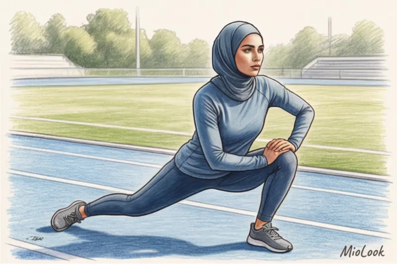 Спортивная скромная мода: комфортная и закрытая одежда для фитнеса - 3