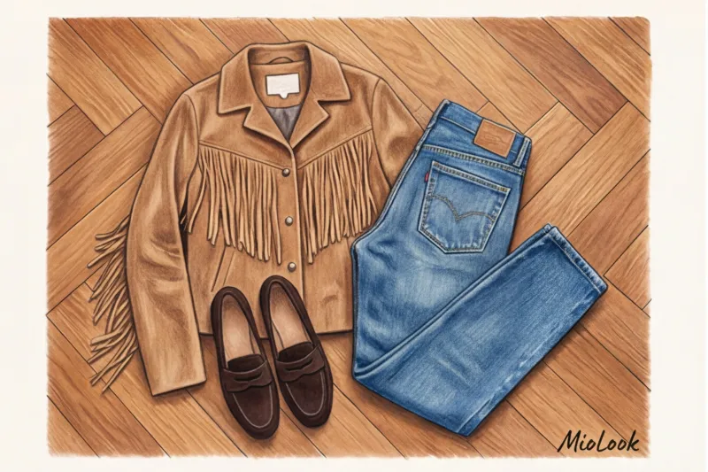 Замша, лак и гладкая кожа: как комбинировать разные фактуры - 4