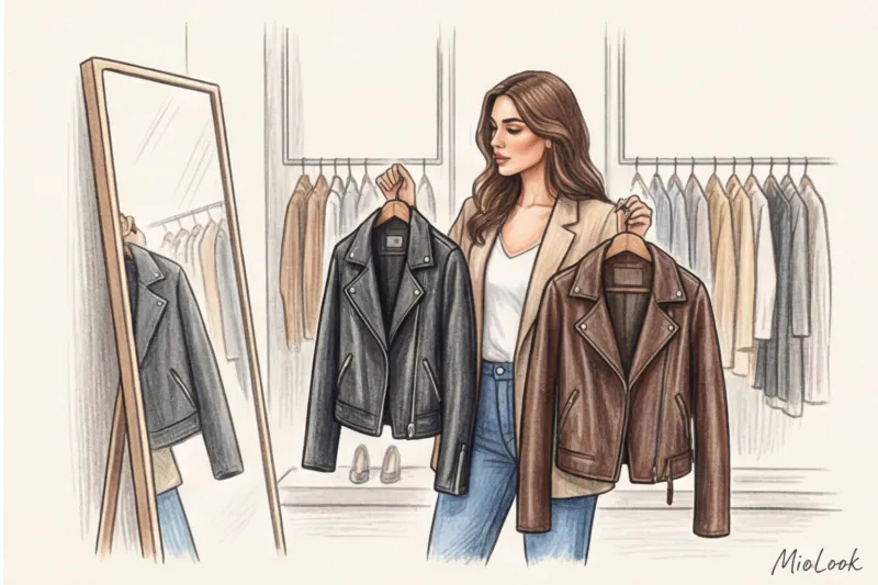 Куртка из натуральной кожи или экокожи: что выбрать? - 6