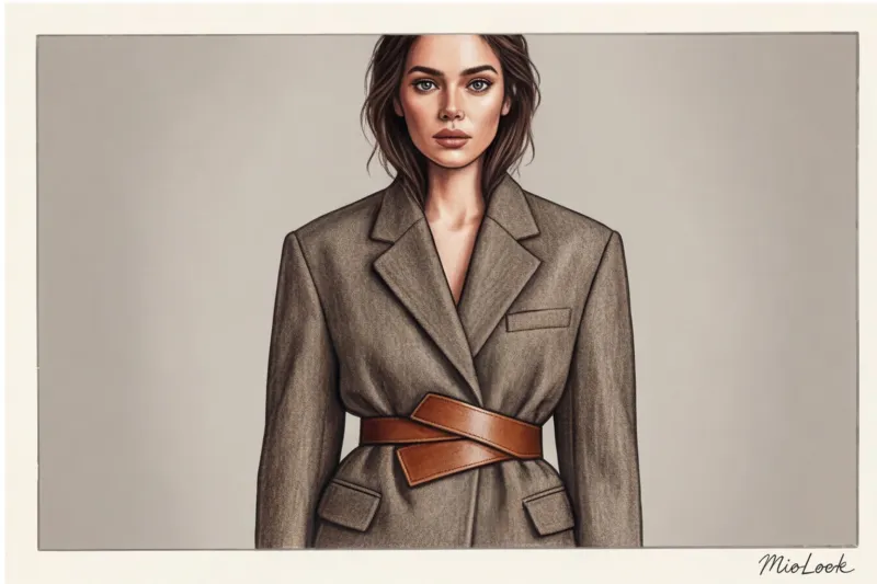 Акцент на талию: как правильно носить женские ремни и пояса - 9