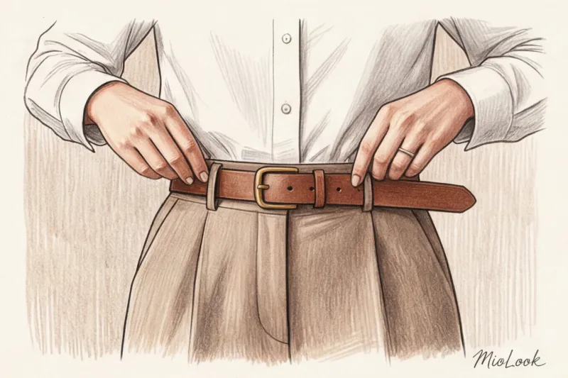 Широкий или узкий: как подобрать ремень по типу фигуры - 5