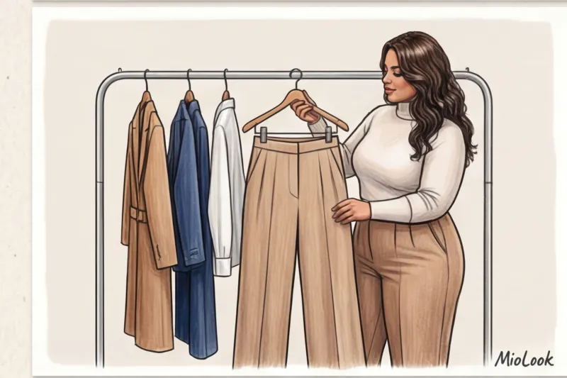 Деловой гардероб plus size: стильные образы для офиса - 4