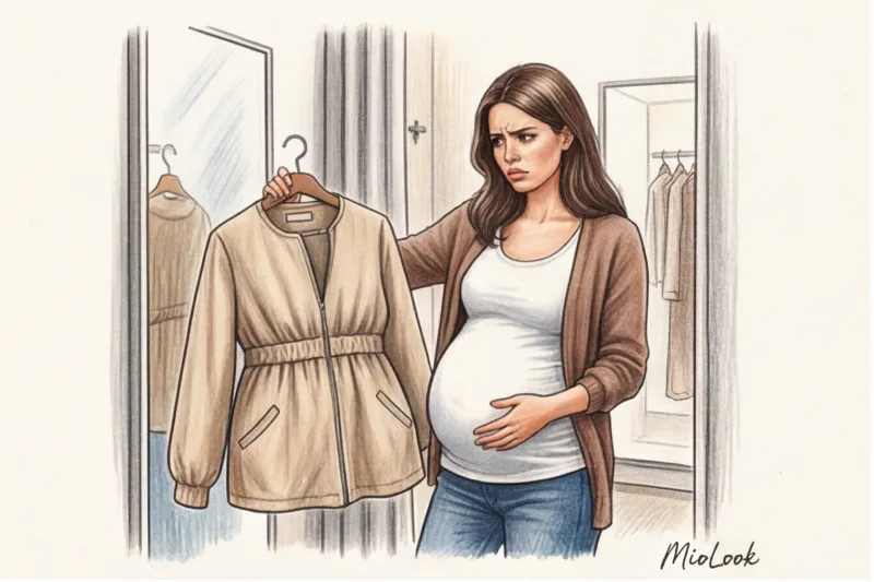 A Demi-Season Jacket for Pregnant Women: A Stylish Choice