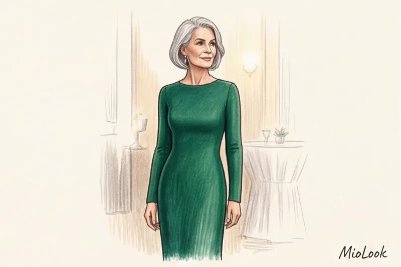 Elegant, High-Length Dresses for Women Over 50: Style and Luxury