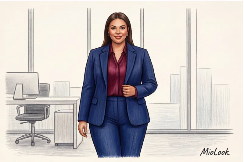 Принты и цвета для полных: как визуально вытянуть силуэт - 7