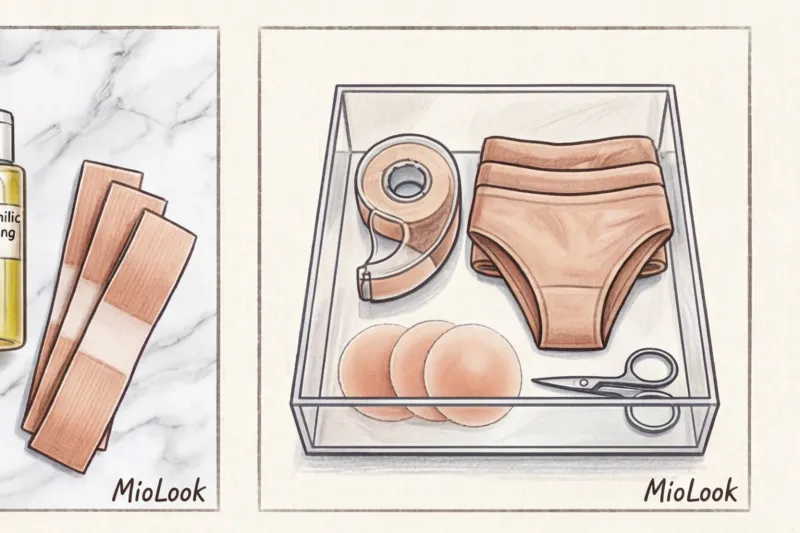 Тренд на вырезы: белье под платье с открытыми боками или животом - 6