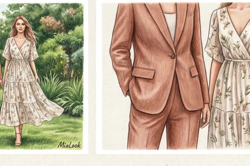 Что надеть на свадьбу в стиле рустик, бохо или на природе - 8