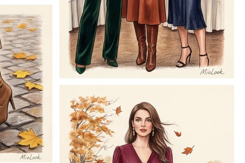 Осенний шик: образы для гостей на свадьбу осенью или весной - 6