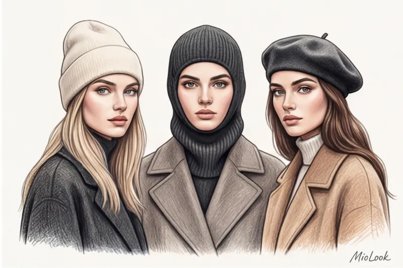 Модные женские шапки и головные уборы: что носить в холодный сезон - 3