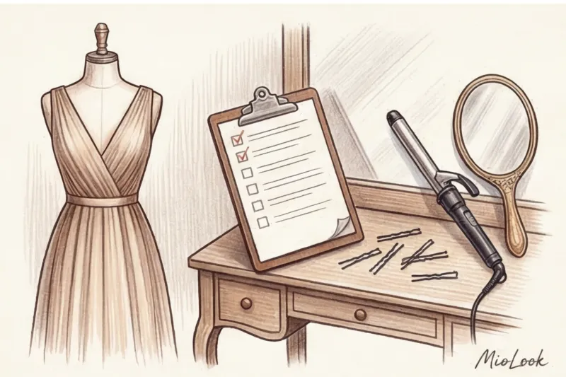 Как подобрать прическу под вырез платья: от V-образного до открытой спины - 8