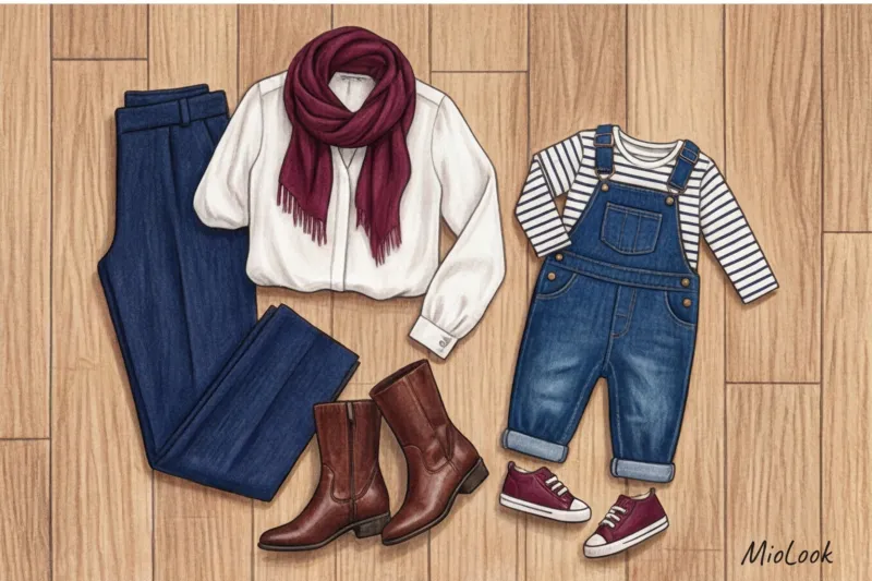 Family Look на каждый день: как сочетать свой гардероб с детской капсулой - 2