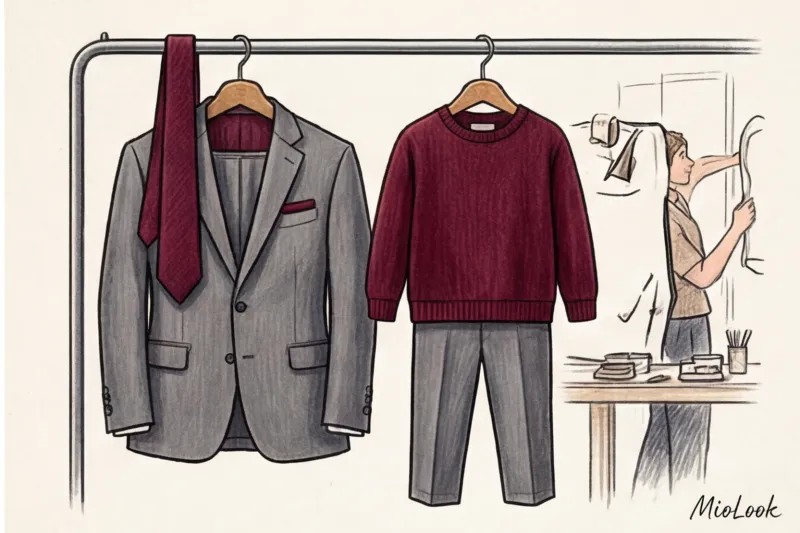 Праздничный стиль для папы и сына: от строгих костюмов до smart casual - 6