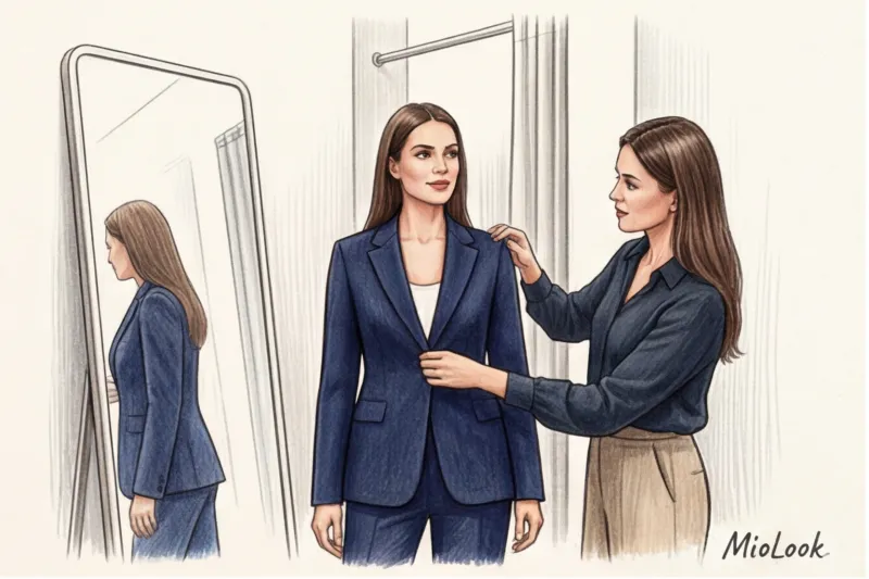 Visual figure correction: concealing flaws