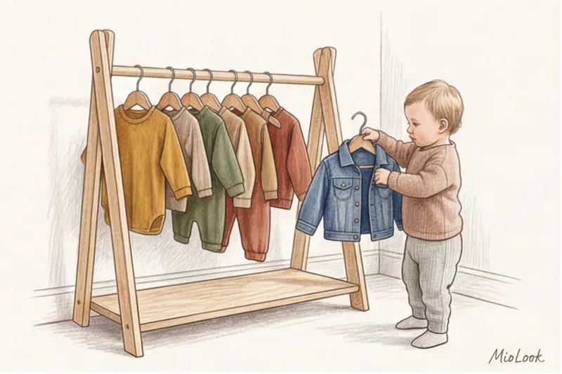 A capsule wardrobe for a child: stylish and practical