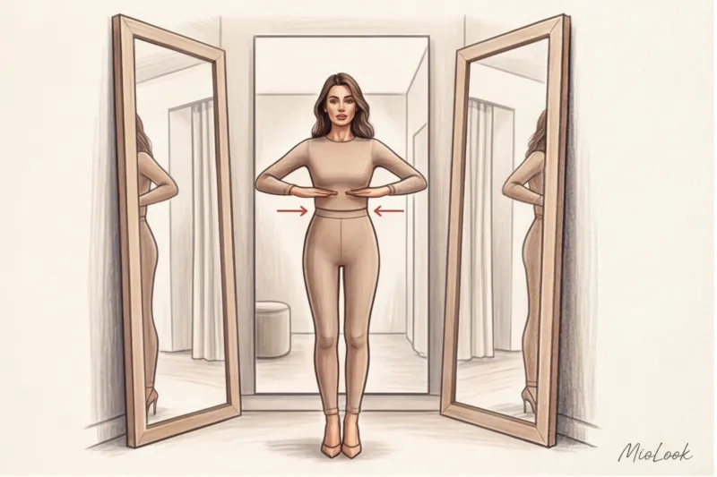 Short torso: how to dress with long legs