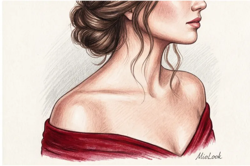 Прически под платье с открытыми плечами: как изящно подчеркнуть ключицы - 9