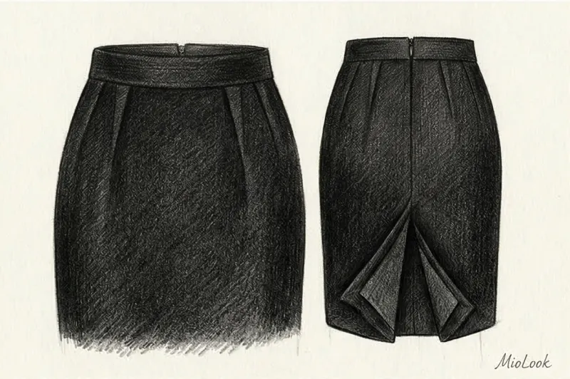 Юбка-карандаш - 1