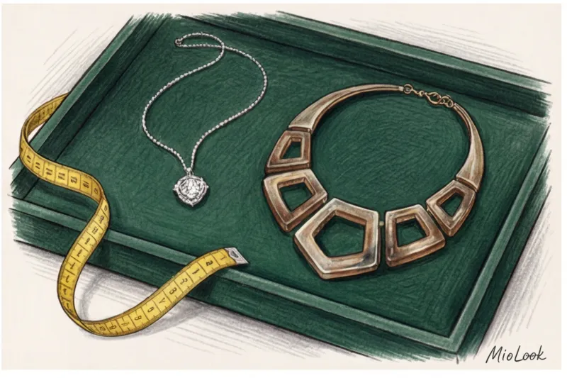 Как подобрать колье и подвески под вырез платья или блузки - 9