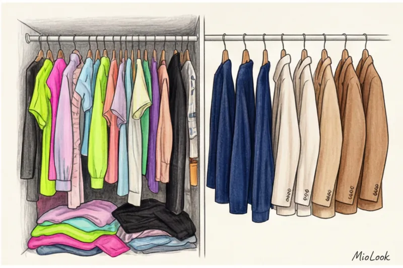 Цветовая палитра капсульного гардероба: как сочетать оттенки - 8