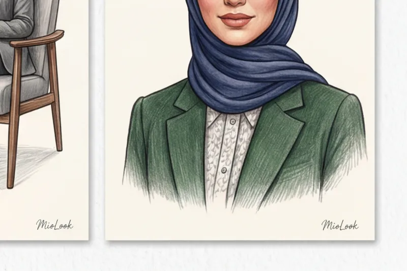 Как мусульманке одеться на собеседование: идеальный первый образ - 9