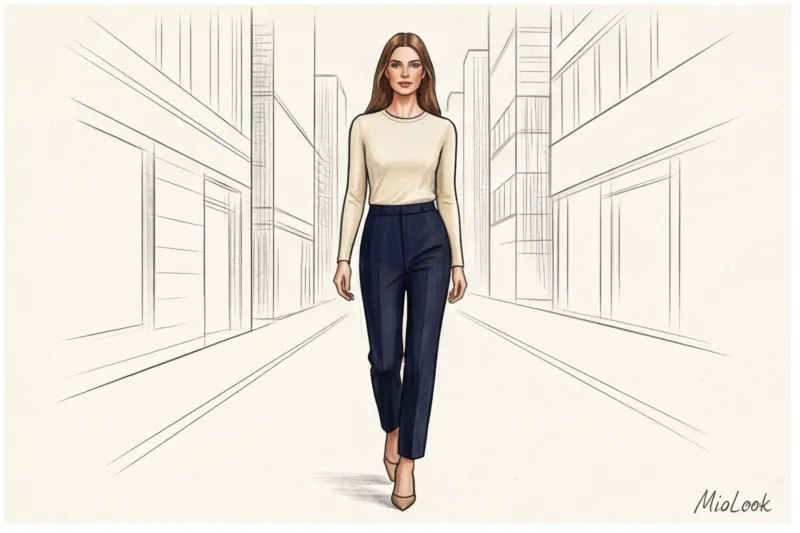 Как визуально сбалансировать высокий рост: правила пропорций в одежде - 8