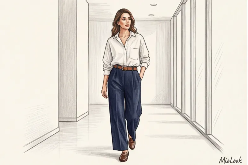 Офисная капсула: как выглядеть стильно на работе каждый день - 4