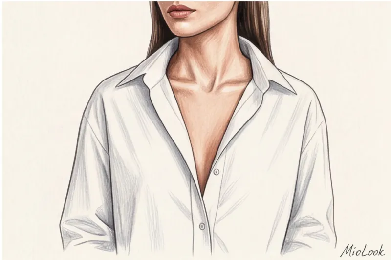 Как удлинить короткую шею: лучшие вырезы, воротники и украшения - 9