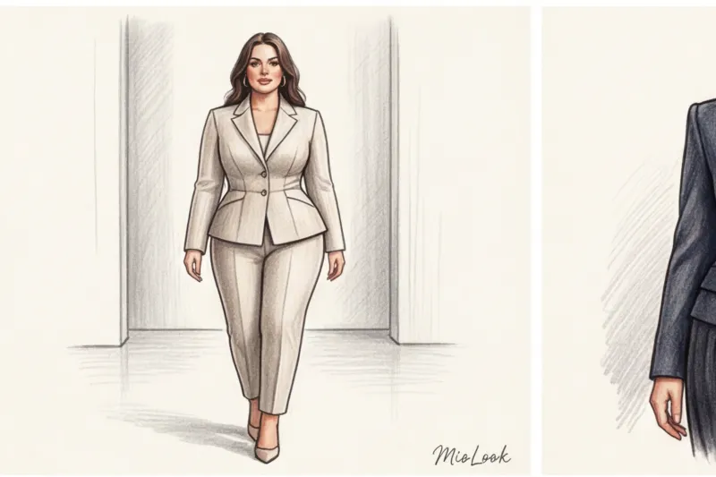 Guide: How to Dress for Plus Size Women with Wide Hips