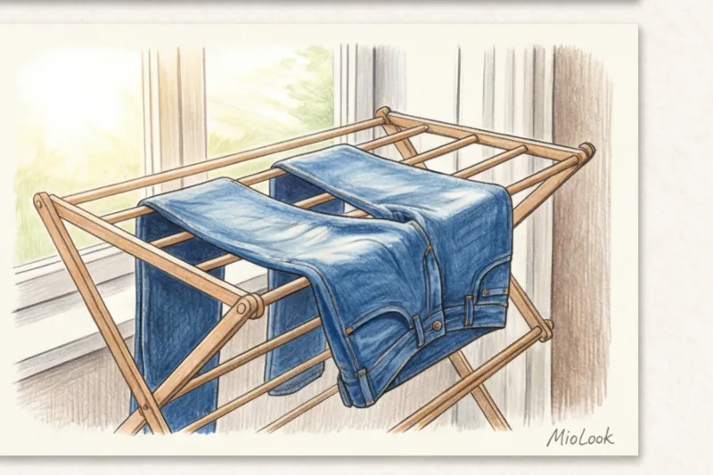 Как выбрать качественные джинсы, которые не вытянутся на коленях - 6