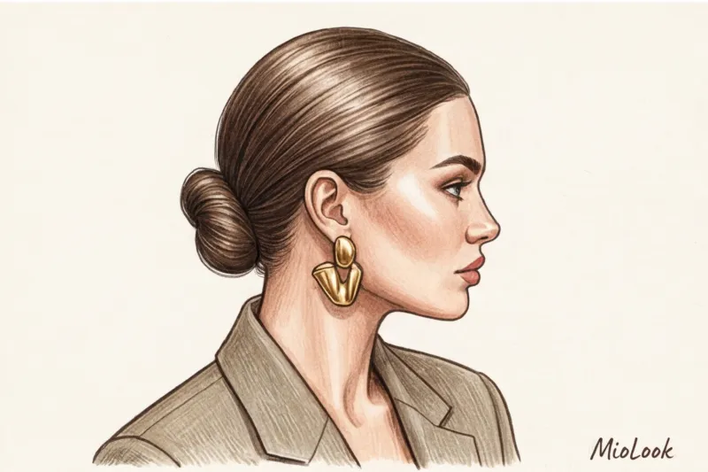 Подиумные hair-тренды в жизни: эффект мокрых волос и зализанные пучки - 8