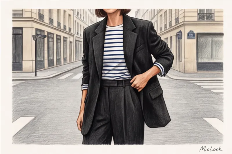 С чем носить тельняшку: вдохновляемся образами французских икон стиля - 9