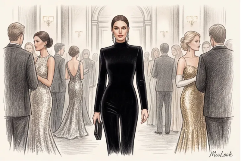 Evening suit for women: a stylish alternative to a dress