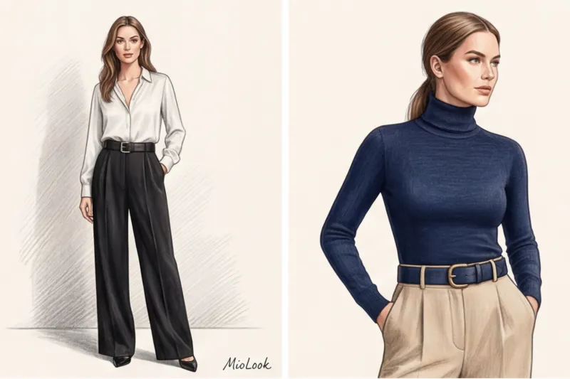 С чем сочетать цвет ремня: обувь, сумка или одежда? - 2