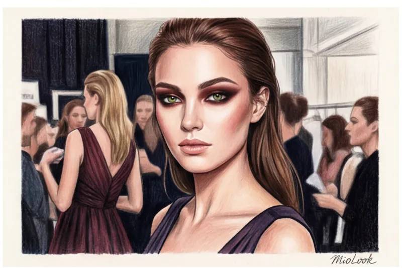 Вечерний макияж для зеленых глаз: какие оттенки выбрать - 3