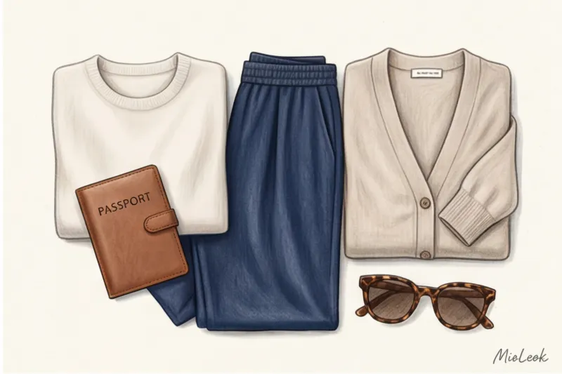 Что надеть в самолет: удобные и стильные образы для перелета - 3