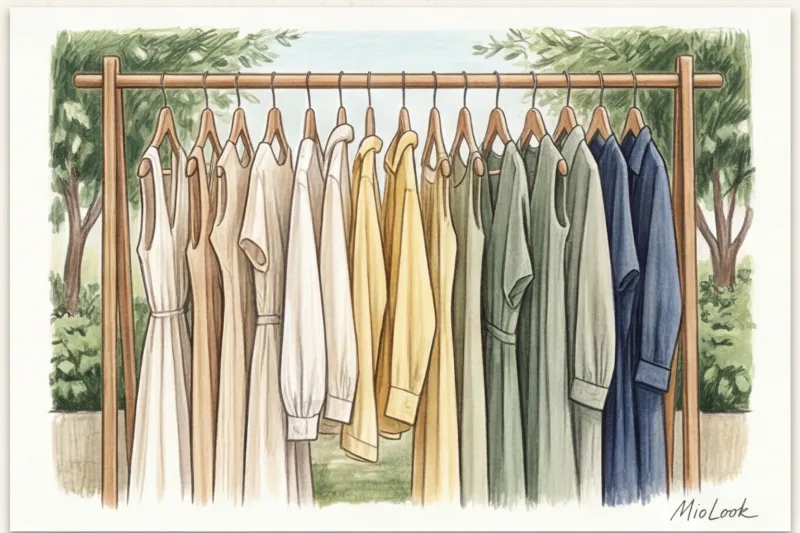 Летний гардероб в стиле Old Money: лен, шелк и элегантные образы для жары - 5