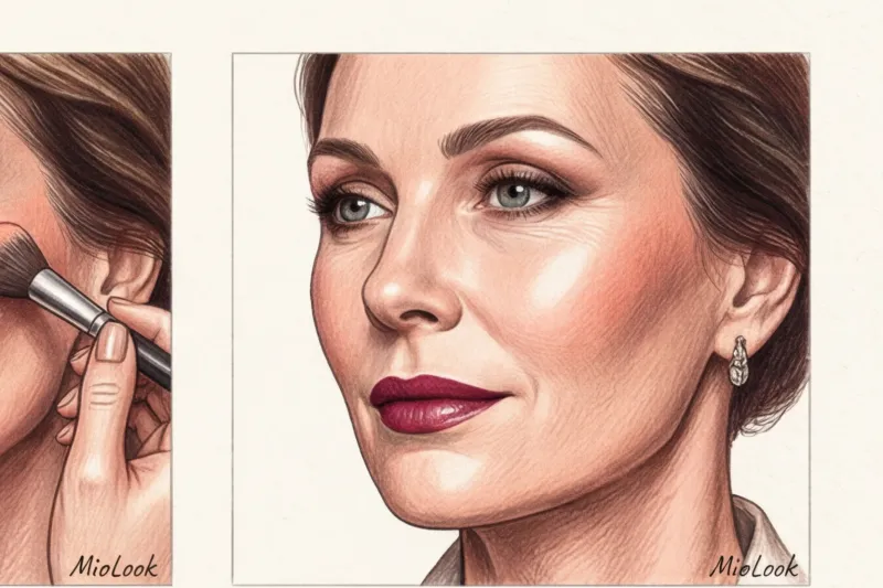 Вечерний возрастной макияж: как выглядеть роскошно и элегантно - 3