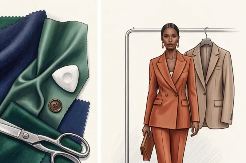 Женский брючный костюм на высокий рост: правила безупречной посадки - 3