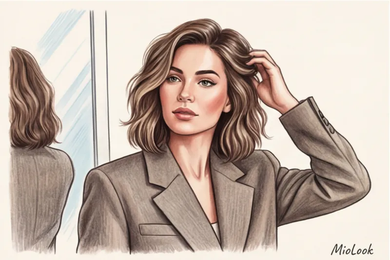 Легкие повседневные локоны утюжком за 10 минут - 7