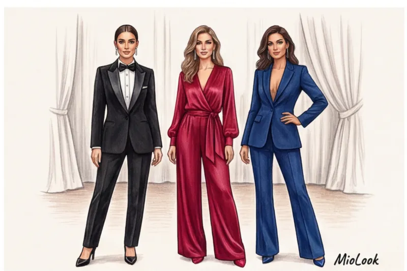 Брючный костюм на свадьбу женский: роскошная альтернатива платью - 2