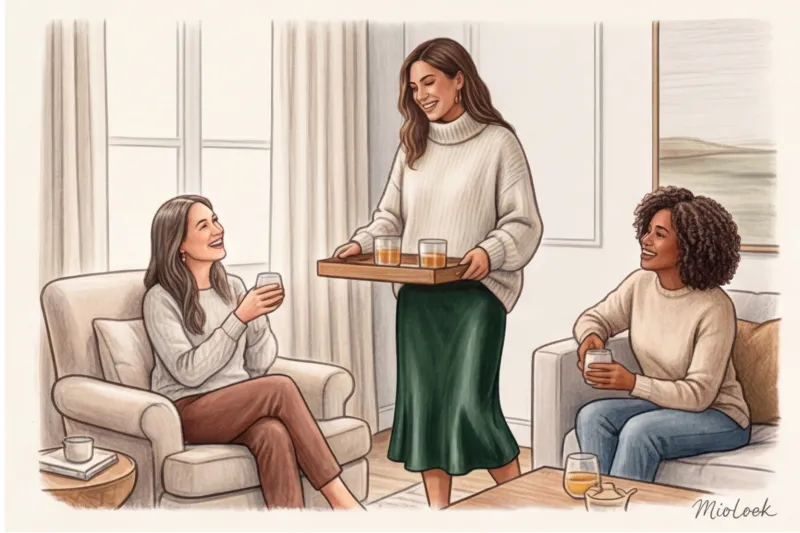 В чем встречать гостей дома: стильные образы без лишнего пафоса - 3