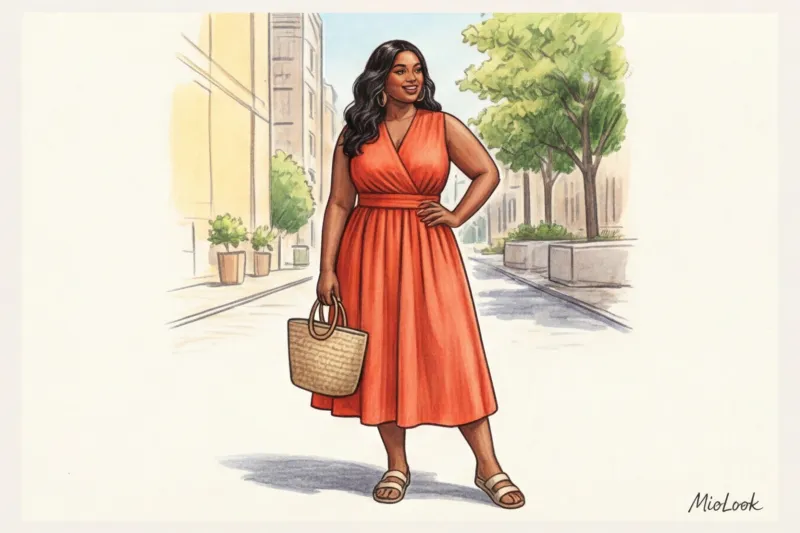 Летняя капсула plus size: как одеваться стильно и комфортно в жару - 5