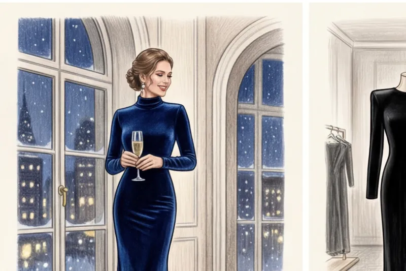Velvet Evening Dresses: A Winter Trend